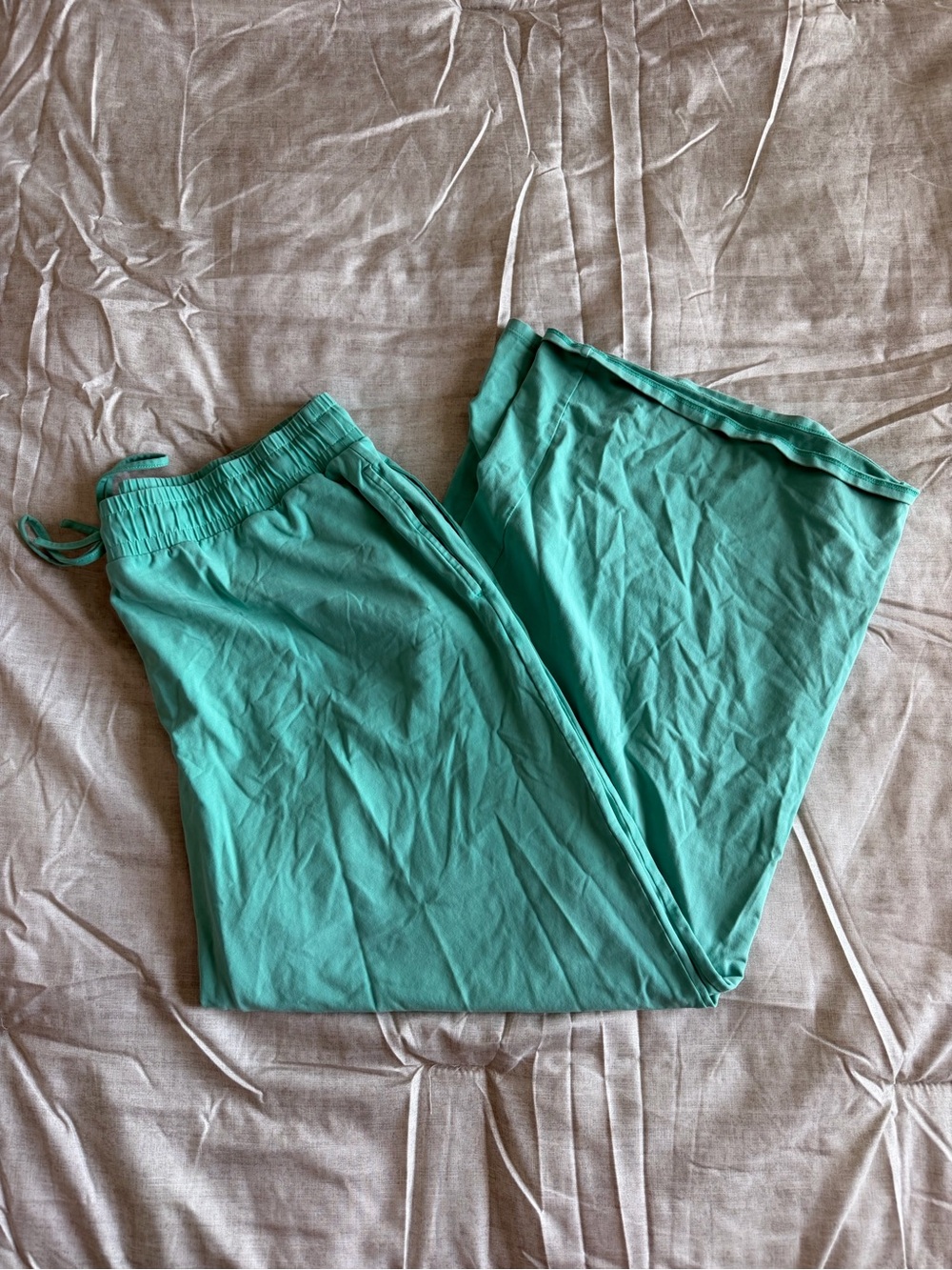 JoyLab Teal Blue Wide Leg Lounge Yoga Pants (XXL)